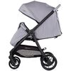 Carucior sport Chipolino Ultera cu husa picioare platinum, Culoare: Gri