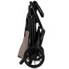 Carucior sport, Lionelo, Mira, Maner reglabil in 5 pozitii, Spatar si suport de picioare reglabile, Plasa de tantari si suport biberon incluse, Pana la 22 kg, 6 luni+, Conform cu EN1888-1, EN1888-2, Testare SGS, Bej, Culoare: Bej