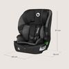 Scaun auto i-Size, Lionelo, Billy , 76 - 150 cm, 1/2/3, Isofix + top tether, Tetiera reglabila in 10 pozitii, Insertie ergonomica, Tapiterie lavabila, Testat la impact, Baza lata, Conform cu R129, Gri, Culoare: Gri
