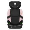 Scaun auto i-Size, Lionelo, Billy , 76 - 150 cm, 1/2/3, Isofix + top tether, Tetiera reglabila in 10 pozitii, Insertie ergonomica, Tapiterie lavabila, Testat la impact, Baza lata, Conform cu R129, Roz, Culoare: Roz