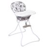 Scaun de masa Graco Snack N Stow Patchwork Grey, Culoare: Patchwork Grey