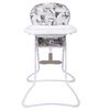 Scaun de masa Graco Snack N Stow Patchwork Grey, Culoare: Patchwork Grey