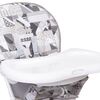 Scaun de masa Graco Snack N Stow Patchwork Grey, Culoare: Patchwork Grey