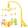 Carusel muzical pentru patut Chipolino Two yellow Ducks