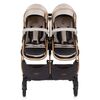 Carucior gemeni Chipolino Duo Smart 2 in 1 sand, Culoare: Bej
