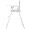 Scaun de masa Chipolino Bonbon 3 in 1 glacier, Culoare: Gri deschis