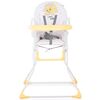 Scaun de masa Chipolino Teddy banana, Culoare: Galben
