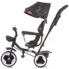 Tricicleta Chipolino Jazz raven, Culoare: Negru