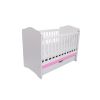 Patut VESSANTI Como culisant cu sertar - Alb cu Roz