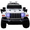 Masinuta electrica cu telecomanda cu baterii si functie de balansare Jeep X10 TS-159 R-Sport - Alb