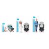 Scaun auto 0-36 kg cu Isofix Ricokids Spinway Pro 7112 - Turcoaz