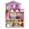Casuta de papusi din lemn cu 3 etaje, mobilier si lift Ricokids RC-807