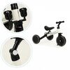 Tricicleta 4 in 1 cu pedale detasabile, Ecotoys YM-BB-6 - Alb