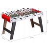 Masa de fotbal din lemn 60 x 120 x 78 cm Ecotoys XXL - Alb