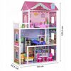 Casuta de basm capsunica Ecotoys cu lift TL43004C 