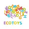 Set cu cifre si litere magnetice Ecotoys ESC-01834