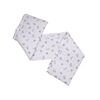 Babyneeds - Aparatoare laterala pentru patut 120x60 cm, Cu umplutura antialergica, Dimensiune 180 x 32 cm, Horse Alb
