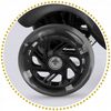Trotineta 3 in 1 cu roti cu LED Ricokids Cubi 765500 - Negru - Portocaliu