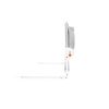 Lionelo - Bariera protectie pat Eva , Cu buzunar accesorii, 150x35 cm, Conform cu standardul european de securitate BS7072, Gri