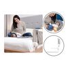 Lionelo - Bariera protectie pat Eva , Cu buzunar accesorii, 150x35 cm, Conform cu standardul european de securitate BS7072, Gri