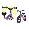 Lionelo - Bicicleta usoara Bart Air, Fara pedale, Cu roti gonflabile, Cu cadru din magneziu, Cu ghidon si sa reglabile, Greutate 3.8 Kg, 12 inch, Conform cu standardul european de securitate EN71, Pink Violet