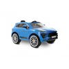 Masina electrica copii Porche Macan Turbo albastra, 12V, cu telecomanda pentru parinti