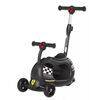 Trotineta pliabila multifonctionala Ferrari 4 in 1 neagra