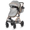 Carucior ultracompact 3in1 Coccolle Ravello Moonlit grey, Culoare: Gri