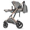 Carucior ultracompact 3in1 Coccolle Ravello Moonlit grey, Culoare: Gri