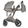 Carucior ultracompact 3in1 Coccolle Ravello Moonlit grey, Culoare: Gri