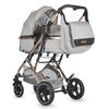 Carucior ultracompact 3in1 Coccolle Ravello Moonlit grey, Culoare: Gri