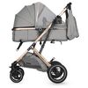 Carucior ultracompact 3in1 Coccolle Ravello Moonlit grey, Culoare: Gri