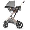 Carucior ultracompact 3in1 Coccolle Ravello Moonlit grey, Culoare: Gri