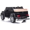 Masinuta electrica Chipolino SUV Mercedes Maybach G650 black cu scaun din piele si roti EVA, Culoare: Negru