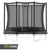 Trambulina Berg Ultim Favorit regular Gri cu plasa Comfort 280x190