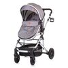 Carucior Chipolino Estelle 2 in 1 glacier, Culoare: Gri