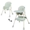 Scaun de masa 2 in 1 Juju Eat&Smile, Mint, Culoare: Verde