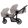 Carucior 3 in 1 Gemeni Bebetto 42 PRO 2023, Culoare: Gri