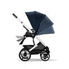 Carucior Cybex, Talos S Lux 2 in 1 SLV, Ocean Blue, Culoare: Bluemarin