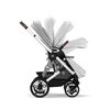 Carucior Talos S Lux Cybex SLV, Lava Grey, Culoare: Gri