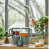 Babymoov - Robot multifunctional Nutribaby Glass 4 in 1 din sticla si otel inoxidabil
