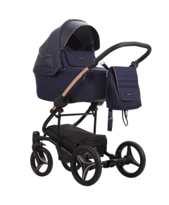 Carucior 3 in 1 Bebetto Torino SI, Culoare: Bleumarin