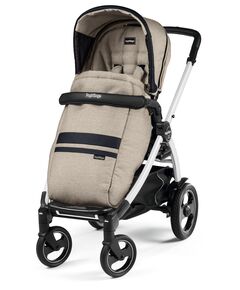 Carucior Peg Perego de la nastere, Book 51 S Titania Luxe Ecru (sasiu + hamac), 0-22 kg