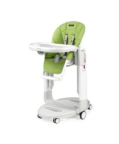 Scaun de masa 3 in 1 Peg Perego Tatamia Follow Me, 0-15 Kg, WonderGreen, Verde