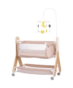 Patut Co-Sleeper Chipolino Heart 2 Heart sand, Culoare: Bej