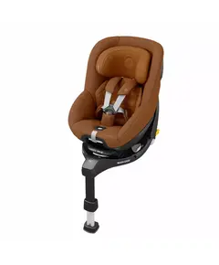 PK Scaun Auto I-Size Maxi-Cosi PEARL 360 PRO + Baza Auto FAMILYFIX 360 PRO AUTHENTIC COGNAC, Culoare: Maro