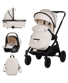 Carucior Chipolino Magnum 3 in 1 biscotta, Culoare: Crem