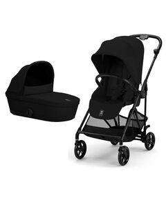 Carucior Cybex Melio Carbon B 2 in 1, Magic Black, Culoare: Negru