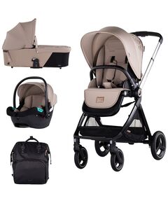 Carucior Chipolino Elite 3 in 1 tiramisu, Culoare: Gri