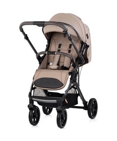 Carucior sport Chipolino Omnia cu maner reversibil latte, Culoare: Bej